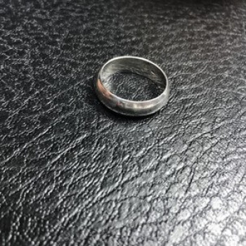 Men'S 925 Sterling Silver Band Ring Size 11