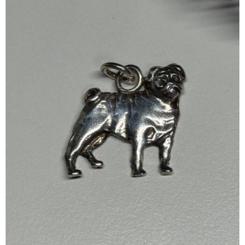925 Sterling Silver Dog Pendant