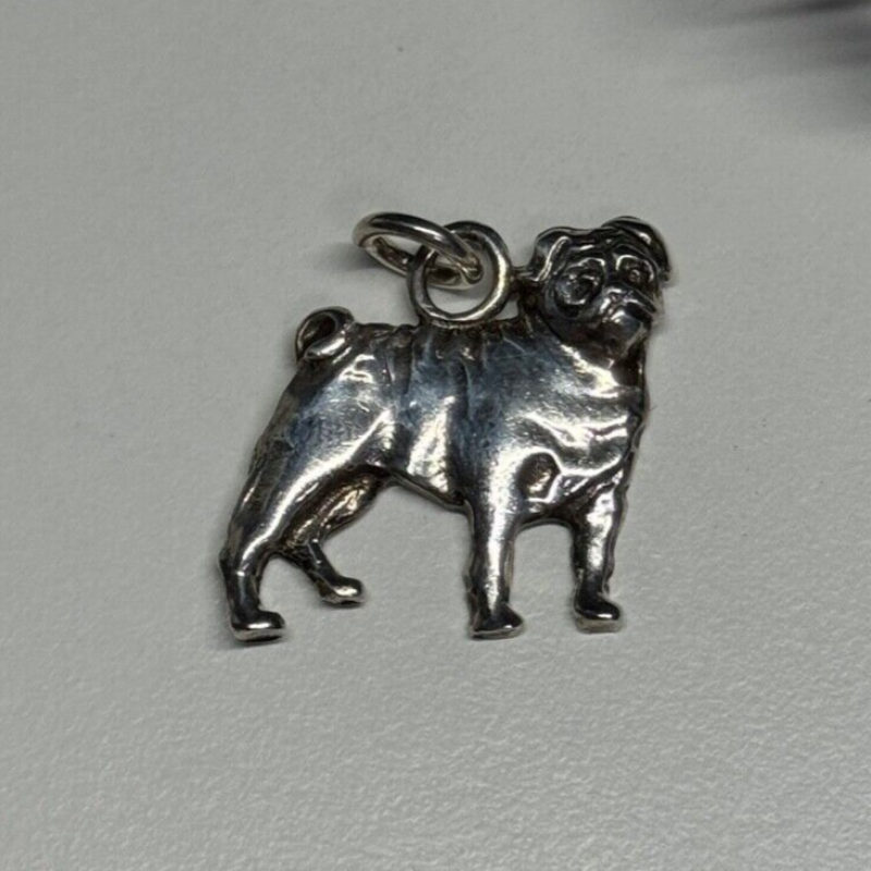 925 Sterling Silver Dog Pendant