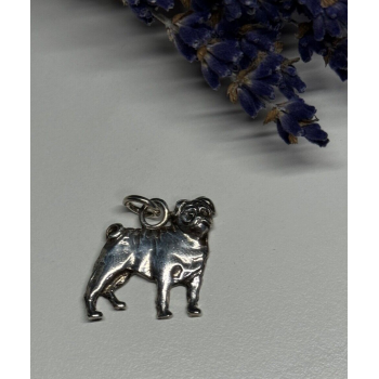 925 Sterling Silver Dog Pendant