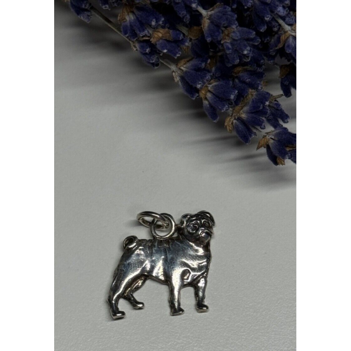 925 Sterling Silver Dog Pendant