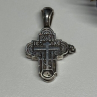 925 Sterling Silver Cross Length 27 Mm