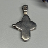 925 Sterling Silver Cross Length 27 Mm