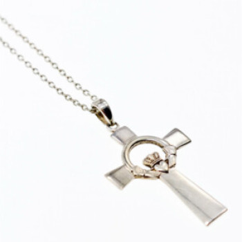 925 Sterling Silver Chain With Cross