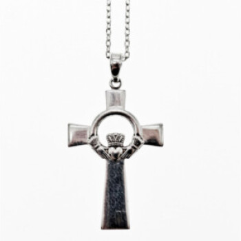 925 Sterling Silver Chain With Cross