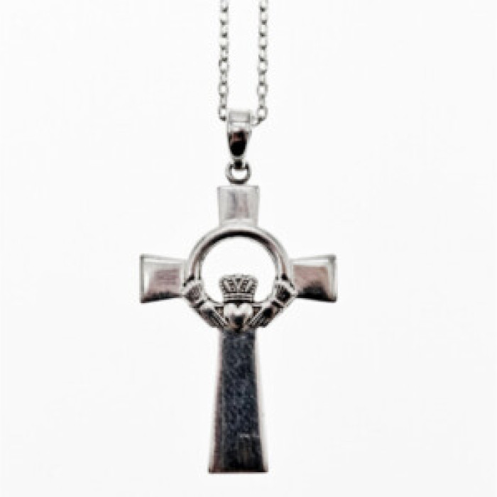 925 Sterling Silver Chain With Cross