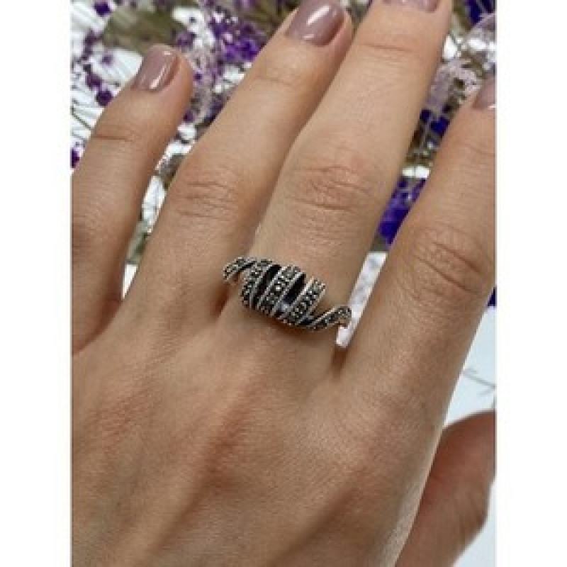 925 Sterling Silver Marcasites 