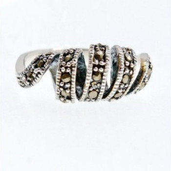 925 Sterling Silver Marcasites 