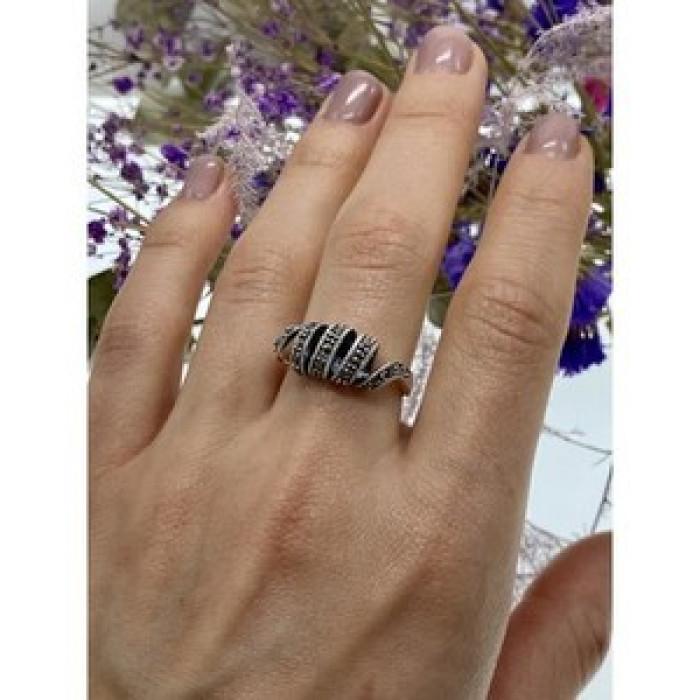925 Sterling Silver Marcasites 