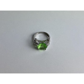 925 Sterling Silver CZ Ring Size 7