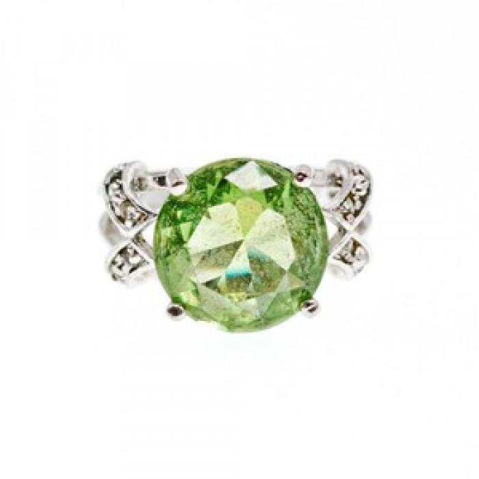 925 Sterling Silver CZ Ring Size 7