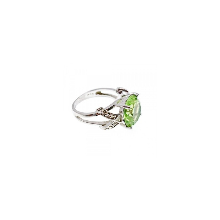925 Sterling Silver CZ Ring Size 7