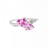 925 Sterling Silver Pink Topaz 