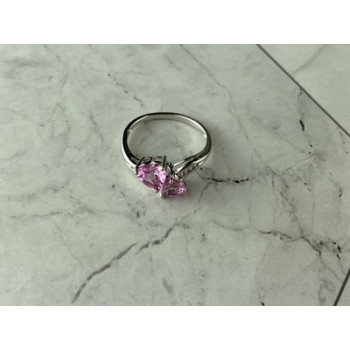 925 Sterling Silver Pink Topaz 