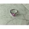 925 Sterling Silver Pink Topaz 