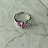 925 Sterling Silver Pink Topaz 