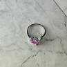 925 Sterling Silver Pink Topaz 