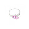 925 Sterling Silver Pink Topaz 