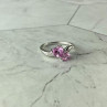 925 Sterling Silver Pink Topaz 