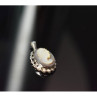925 Sterling Silver Shell Cameo Pendant