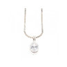 925 Sterling Silver CZ Chain with Pendant 925 Italy