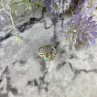 925 Sterling Silver Turquoise Ring Size 9.5