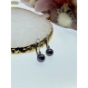 14K White Gold Pearls & Diamonds Earrings