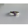 925 Sterling Silver Iolite Ring Size 7
