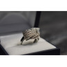 925 Sterling Silver Marcasites Ring Size 5.5