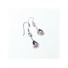 925 Sterling Silver Purple Tourmaline Earrings