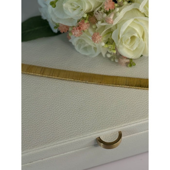 Elegant 925 Sterling Silver V Italy Gold Plated Bracelet Length 7 Inch