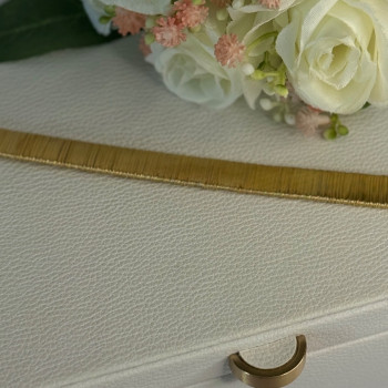 Elegant 925 Sterling Silver V Italy Gold Plated Bracelet Length 7 Inch