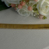 Elegant 925 Sterling Silver V Italy Gold Plated Bracelet Length 7 Inch