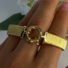 Elegant 925 Sterling Silver V Italy Gold Plated Bracelet Length 7 Inch