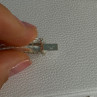 Classy 925 Sterling Silver Italy Gold Plated Part Bracelet Length 7.5 Inch