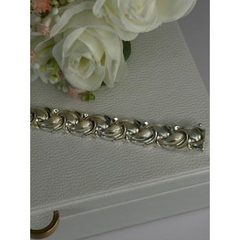 Elegant 925 Sterling Silver Bracelet Length 7.5 Inch