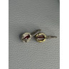 925 Sterling Silver Carnelian Earrings Length 0.70 Inch