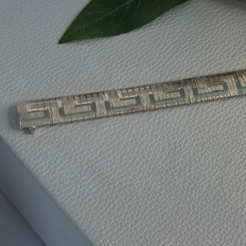Jcm Italy 925 Sterling Silver Bracelet Length 7.5 Inch