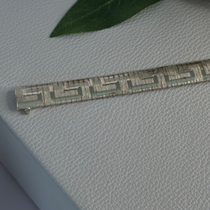 Jcm Italy 925 Sterling Silver Bracelet Length 7.5 Inch