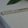 Jcm Italy 925 Sterling Silver Bracelet Length 7.5 Inch
