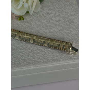 Jcm Italy 925 Sterling Silver Bracelet Length 7.5 Inch