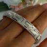 Jcm Italy 925 Sterling Silver Bracelet Length 7.5 Inch