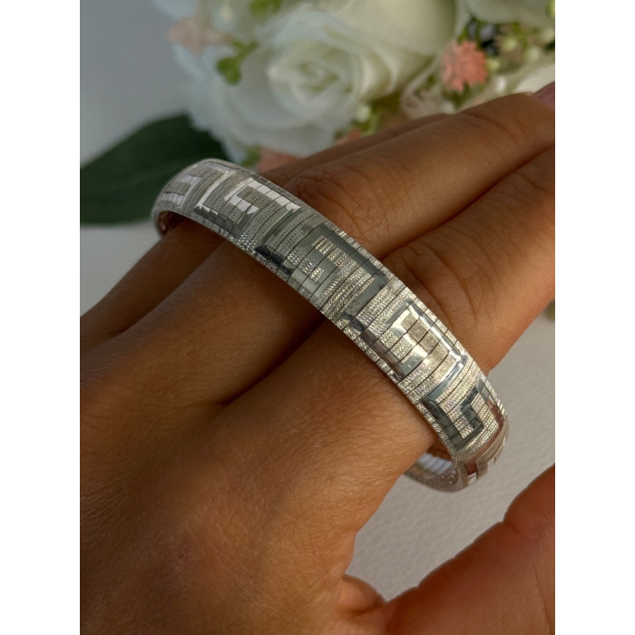 Jcm Italy 925 Sterling Silver Bracelet Length 7.5 Inch