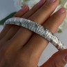 Beautiful Classy Italy 925 Sterling Silver Bracelet Length 7.5 Inch