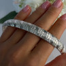 Beautiful Classy Italy 925 Sterling Silver Bracelet Length 7.5 Inch