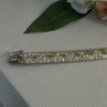 Beautiful Classy Italy 925 Sterling Silver Bracelet Length 7.5 Inch