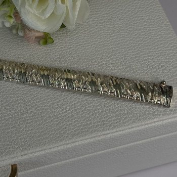Beautiful Classy Italy 925 Sterling Silver Bracelet Length 7.5 Inch