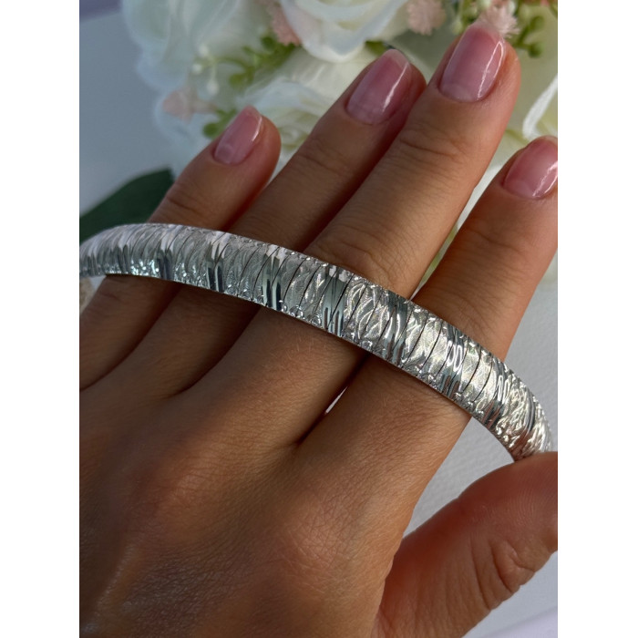 Beautiful Classy Italy 925 Sterling Silver Bracelet Length 7.5 Inch