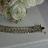 Elegant Italy Milor 925 Sterling Silver Bracelet Length 8 Inch