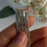 Elegant Italy Milor 925 Sterling Silver Bracelet Length 8 Inch